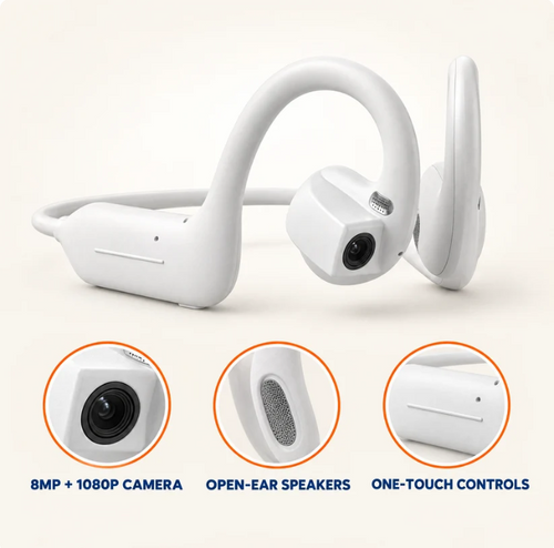 VeloVue camera headphones